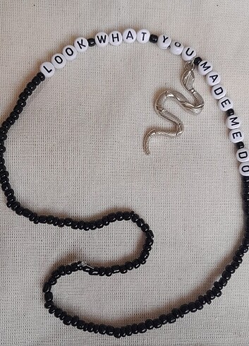 look what you made me do necklace