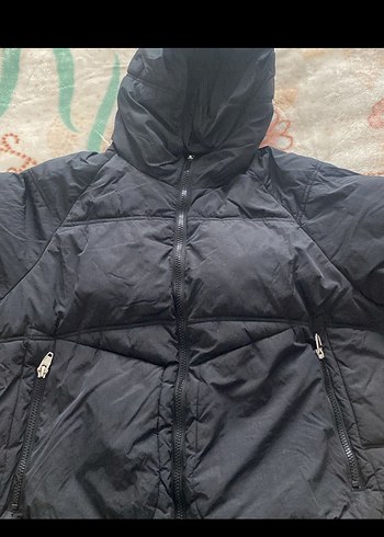 Siyah Fermuarlı erkek Kışlık Mont - Görsel 2