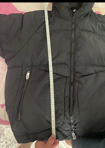 Siyah Fermuarlı erkek Kışlık Mont - Görsel 4