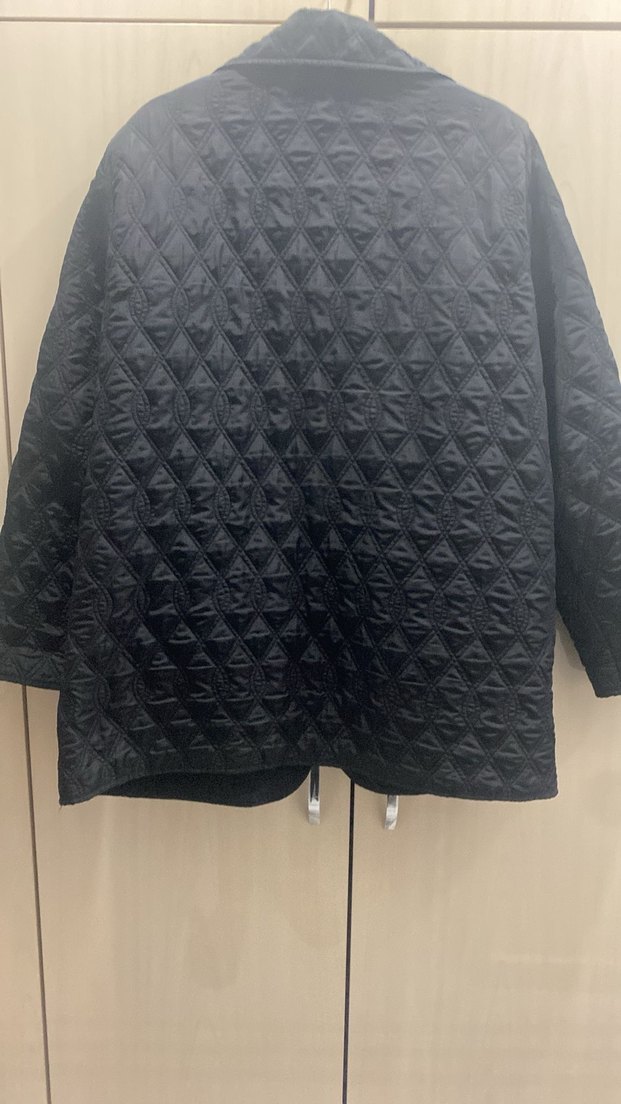 Düğmeli Siyah Kadın Ceket - Görsel 2