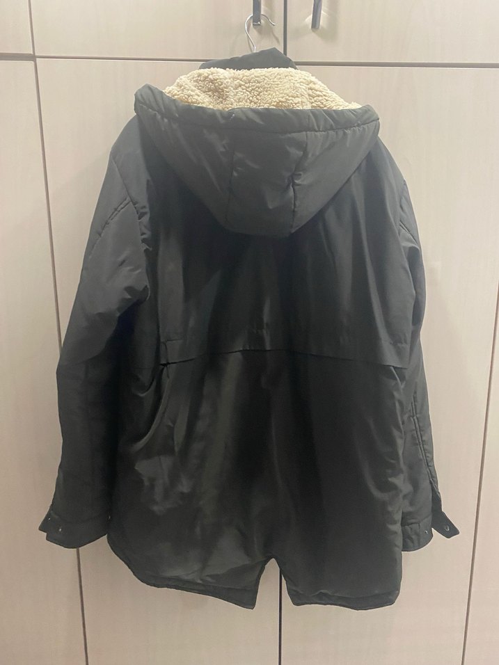 Erkek yeşil Midi Boy mont son görselde renk göründüğü gibidir - Görsel 2