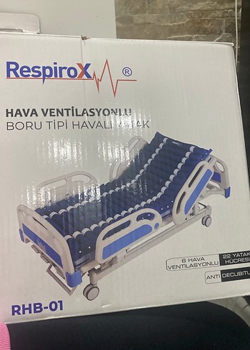 Respirox hava ventilasyonlu boru tipi havalı yatak - Görsel 2