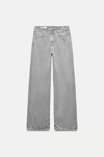 Zara Wide Leg Dökümlü Pantolon
