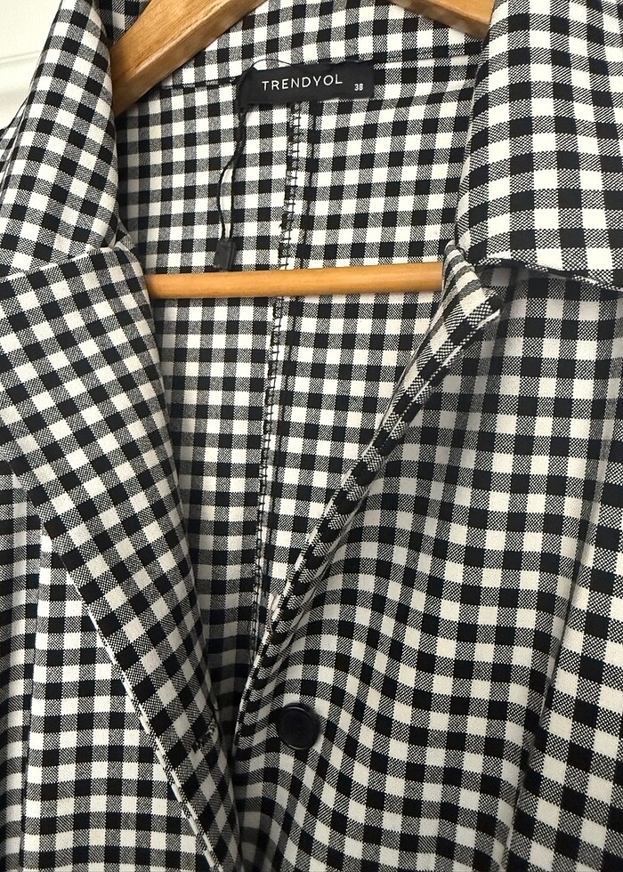 Trendyol Pötikareli Elbise - Görsel 3