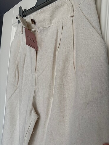 Keten Pantolon - Görsel 5