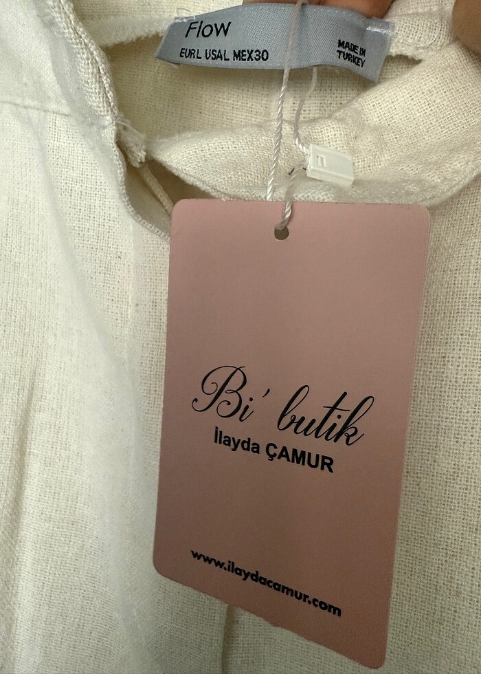 Keten Pantolon - Görsel 3