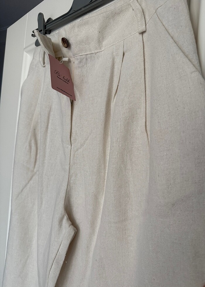 Keten Pantolon - Görsel 5