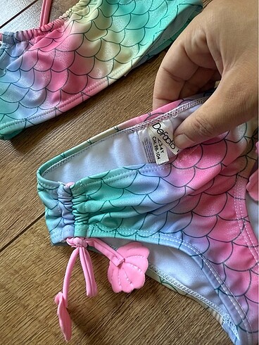 24-36 Ay Beden çeşitli Renk Defacto Deniz Kızı Bikini