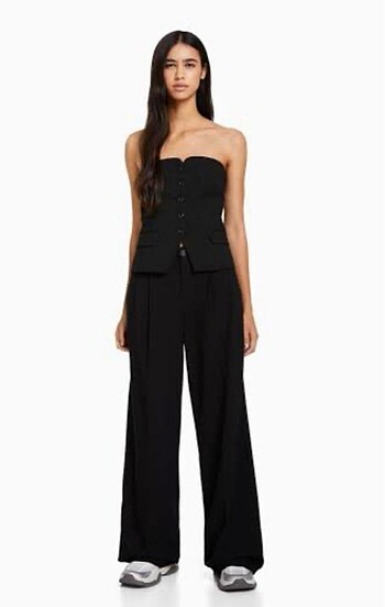 Bershka Bershka Straplez Blazer Büstiyer