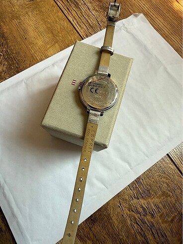 Esprit Gümüş Deri Saat - Görsel 5