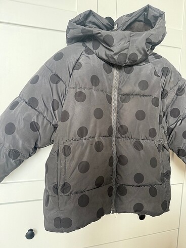 Zara Puantiyeli Şişme Mont - Görsel 5