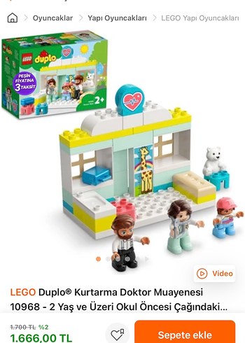 LEGO Duplo Doktor Ziyareti Oyun Seti 2+ - Görsel 3