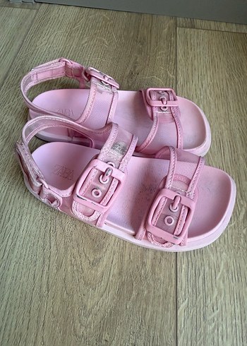 Zara Pembe Sandalet - Görsel 7