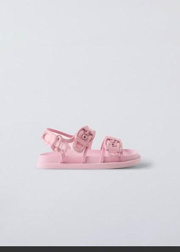 Zara Zara Pembe Sandalet