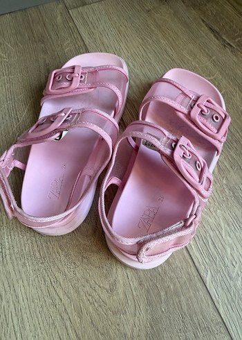Zara Pembe Sandalet - Görsel 6