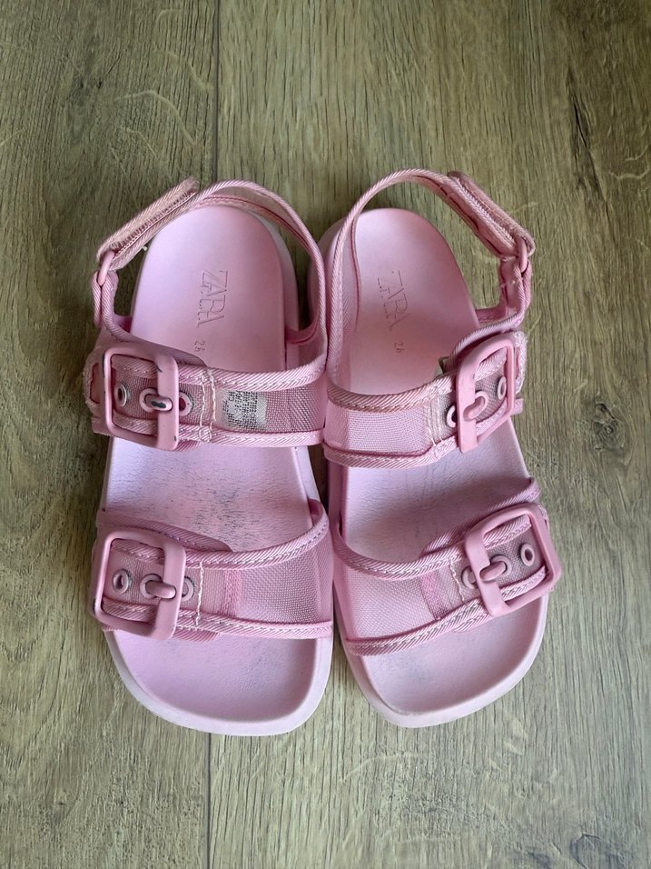 Zara Pembe Sandalet - Görsel 4