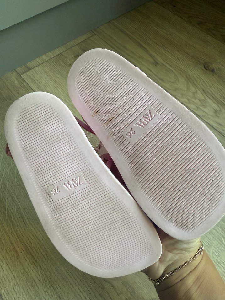 Zara Pembe Sandalet - Görsel 5