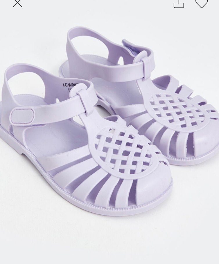 LCW Lila Sandalet - Görsel 2