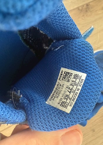27 Beden Adidas AltaRun CF K Mavi Beyaz Çocuk Spor Ayakkabı