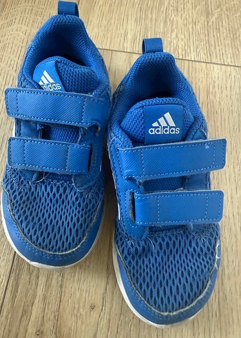 Adidas AltaRun CF K Mavi Beyaz Çocuk Spor Ayakkabı - Görsel 4