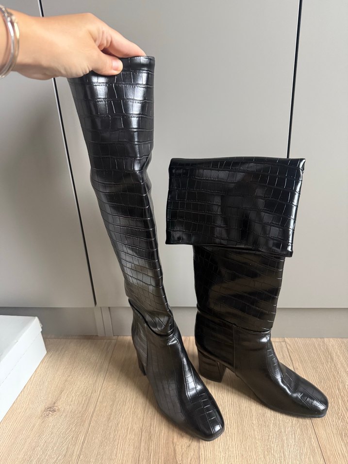 TarzKız Yılan Derisi Desen Çizme - Görsel 2