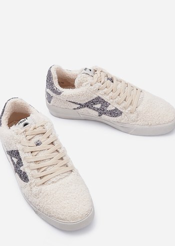 Ash Ekru Pelus Sneaker
