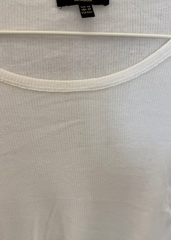 Massimo Dutti Beyaz Kadın Uzun Kollu Pamuklu Basic Kazak,orijinali Massimo