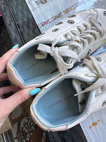 37 Beden beyaz Renk Chiara Ferragni Sneaker