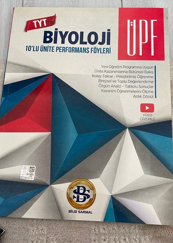 TYT Biyoloji 10'lu Ünite Performans Föyleri