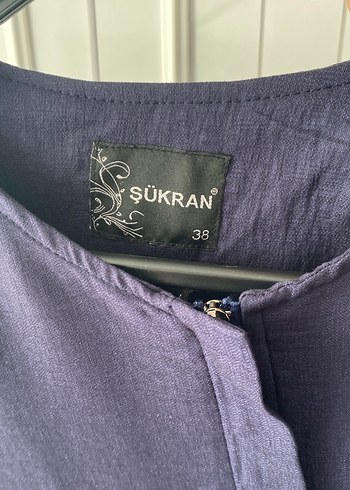 Kadın Lacivert Uzun Kolu Vatkalı Pardesü - Görsel 7