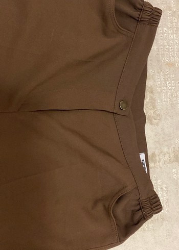 Kahverengi Kadın Kumaş Pantolon - Görsel 3