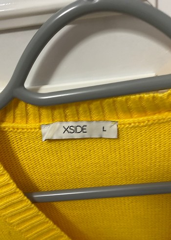 Sarı Kadın Triko Uzun Kollu Kazak Hırka - Görsel 4