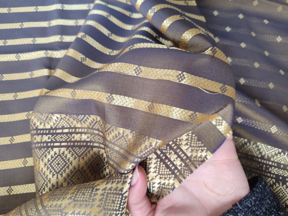 Tayland ipeği parça kumaş - Görsel 3