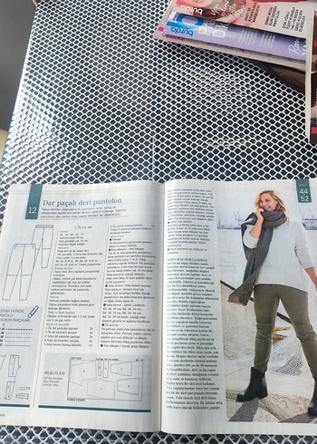 Burda Büyük Beden Şubat/2025 - Görsel 14