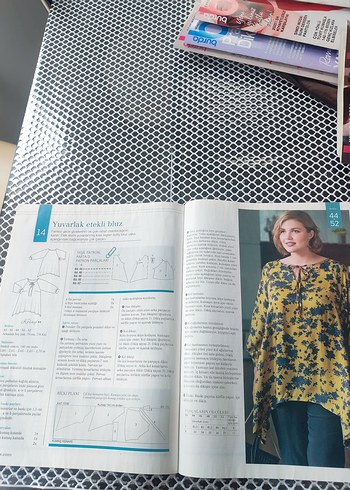 Burda Büyük Beden Şubat/2025 - Görsel 16