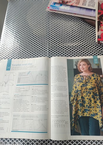 Burda Büyük Beden Şubat/2025 - Görsel 12
