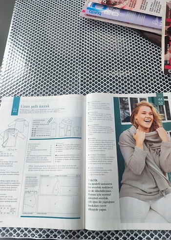 Burda Büyük Beden Şubat/2025 - Görsel 13