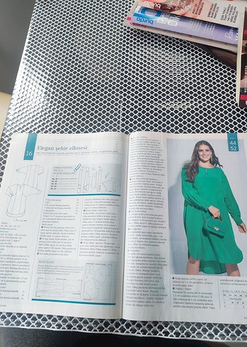 Burda Büyük Beden Şubat/2025 - Görsel 17