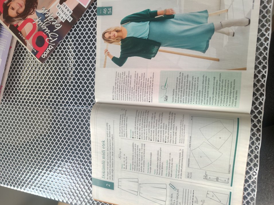 Burda Büyük Beden Şubat/2025 - Görsel 5