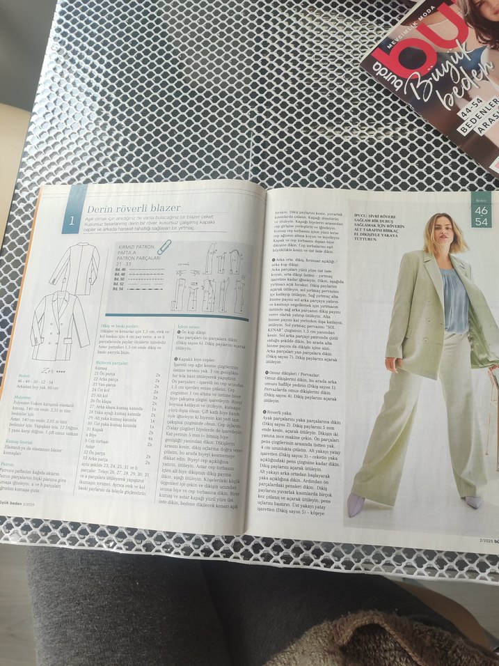 Burda Büyük Beden Şubat/2025 - Görsel 2