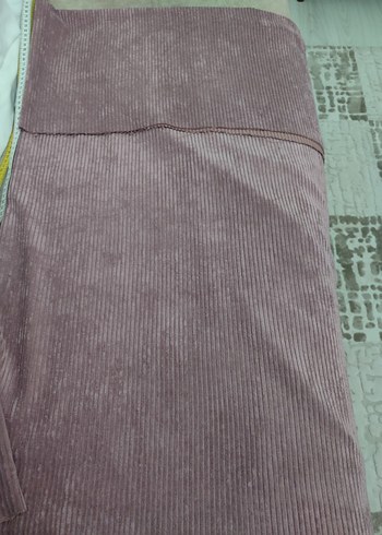 pamuklu fitilli kadife kumaş - Görsel 2