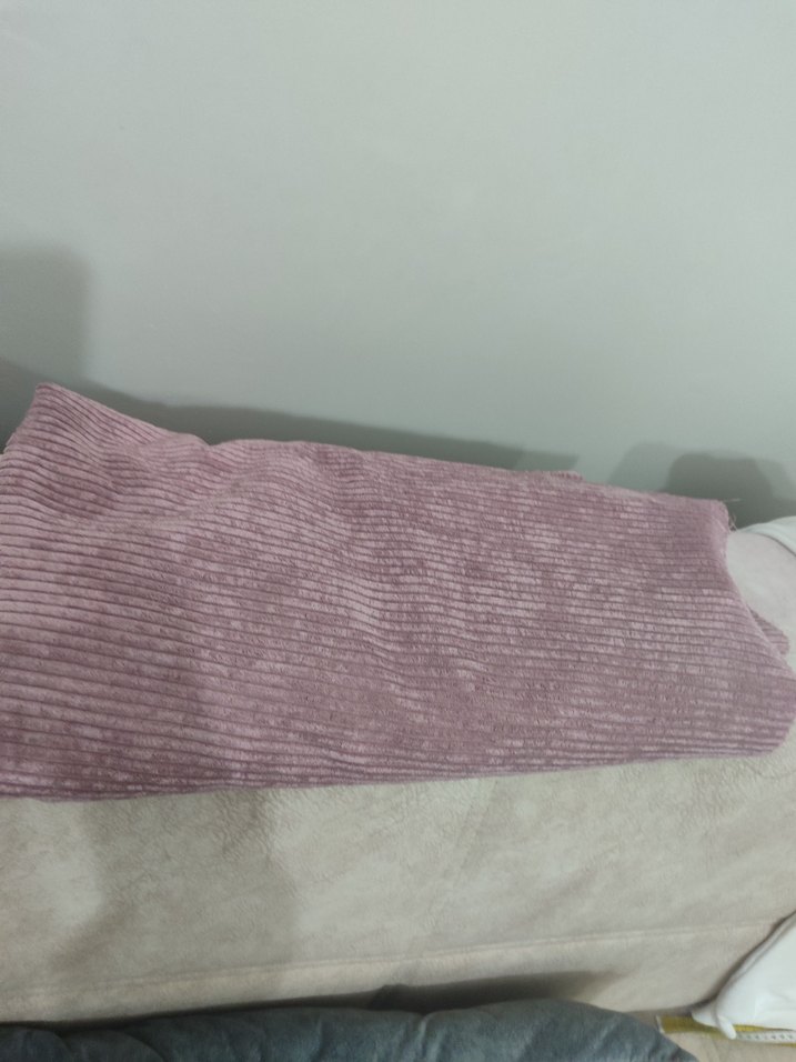 pamuklu fitilli kadife kumaş - Görsel 4