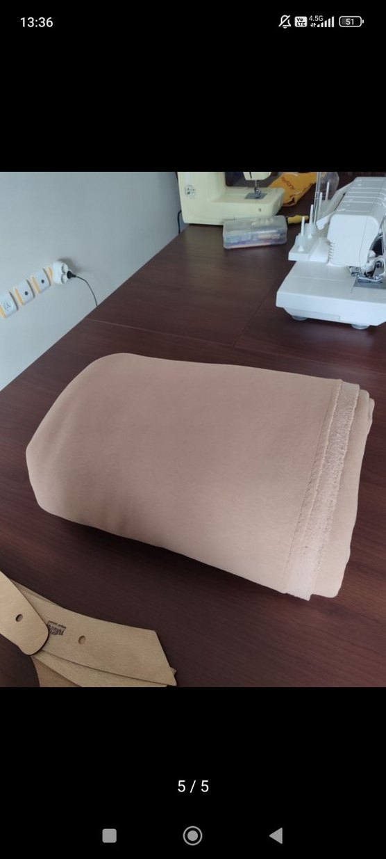 3iplik şardonlu eşofmanlık kumaş - Görsel 5