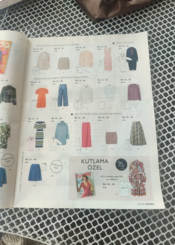 Burda Dergisi - Nisan/2025 paftası yok - Görsel 3