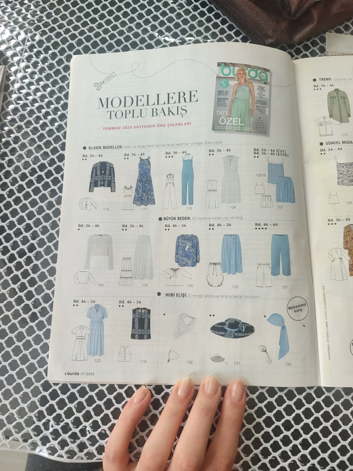 Burda Moda Dergisi  Temmuz/2025 - Görsel 4