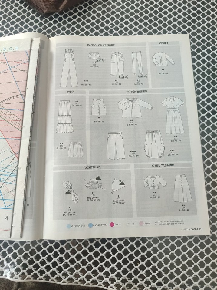 Burda Moda Dergisi  Temmuz/2025 - Görsel 3