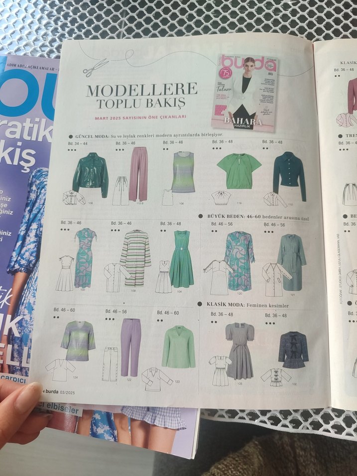 Burda Dergisi Mart 2023 - Görsel 2