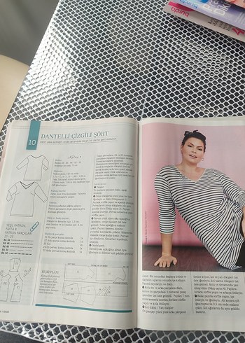 Burda Büyük Beden Ocak/2025 - Görsel 10