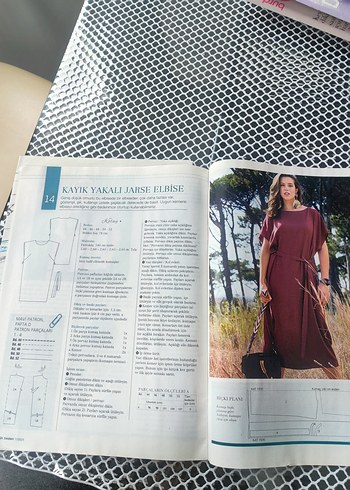 Burda Büyük Beden Ocak/2025 - Görsel 12