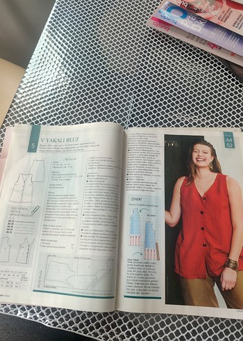 Burda Büyük Beden Ocak/2025 - Görsel 5